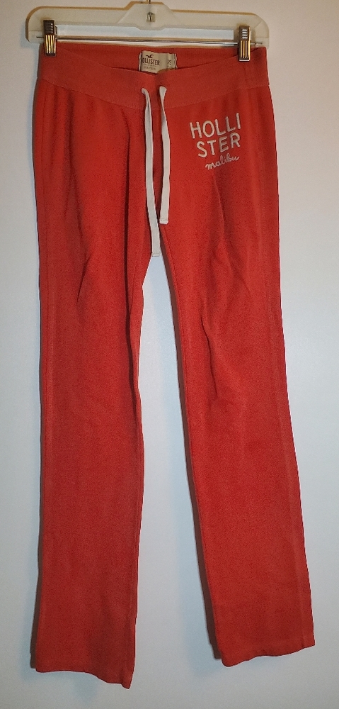 Red Hollister Sweatpants
